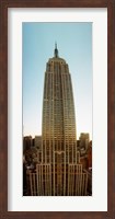 Low angle view of the Empire State Building, Manhattan, New York City, New York State, USA Fine Art Print