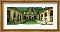 Courtyard of a mansion, Parque Lage, Jardim Botanico, Corcovado, Rio de Janeiro, Brazil Fine Art Print