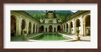 Courtyard of a mansion, Parque Lage, Jardim Botanico, Corcovado, Rio de Janeiro, Brazil Fine Art Print