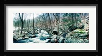River flowing through a valley, Hudson Valley, New York State Fine Art Print