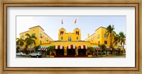 Facade of a hotel, Colony Hotel, Delray Beach, Palm Beach County, Florida, USA Fine Art Print
