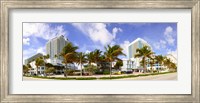 Hotel in a city, Fort Lauderdale, Florida, USA Fine Art Print