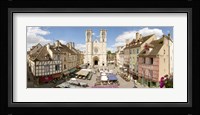 Saint-Vincent De Chalon-Sur-Saone cathedral, Chalon-Sur-Saone, Burgundy, France Fine Art Print