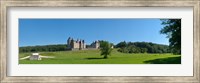 Castle on a hill, Chateau de Montpoupon, Indre-Et-Loire, Pays-De-La-Loire, Touraine, France Fine Art Print