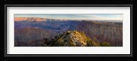 High angle view of Desert Point, South Rim, Grand Canyon, Grand Canyon National Park, Arizona, USA Fine Art Print