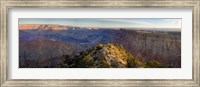 High angle view of Desert Point, South Rim, Grand Canyon, Grand Canyon National Park, Arizona, USA Fine Art Print