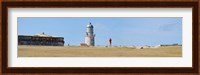 Lighthouse at coast, Morro Castle, Havana, Cuba Fine Art Print