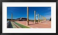 Calatrava Tower at Olympic Ring in Montjuic, Barcelona, Catalonia, Spain Fine Art Print