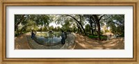 Tourists at a public park, Buen Retiro Park, Madrid, Spain Fine Art Print
