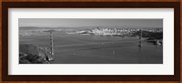 Golden Gate Bridge, San Francisco (black & white) Fine Art Print