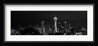Seattle Space Needle at Night 2010 Fine Art Print