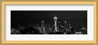 Seattle Space Needle at Night 2010 Fine Art Print