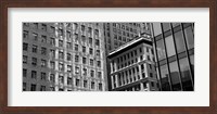 Low angle view of office buildings, San Francisco, California Fine Art Print