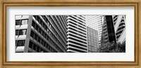 Facade of office buildings, San Francisco, California Fine Art Print