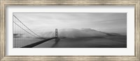 Golden Gate Bridge and Fog San Francisco CA Fine Art Print