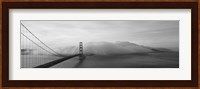 Golden Gate Bridge and Fog San Francisco CA Fine Art Print