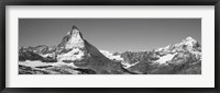 Matterhorn Switzerland in Black and White Fine Art Print
