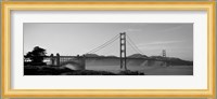 Golden Gate Bridge in Black and White Fine Art Print