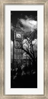 Big Ben, London, England, United Kingdom (black and white) Fine Art Print