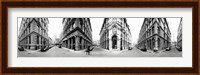 360 degree view of a city, Montreal, Quebec, Canada Fine Art Print