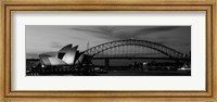 Australia, Sydney (black and white) Fine Art Print