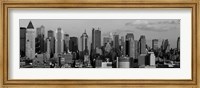 Manhattan Skyline in Black and White Fine Art Print