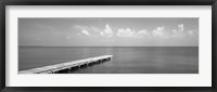 Dock, Mobile Bay Alabama, USA Fine Art Print