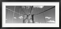 Brooklyn Bridge in Black and White Fine Art Print