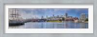 Buildings at the waterfront, Fisherman's Wharf, San Francisco, California, USA Fine Art Print