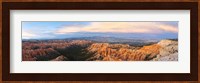 Bryce Canyon from Bryce Point in the evening, Bryce Canyon National Park, Utah, USA Fine Art Print