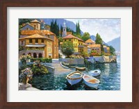 Lake Como Landing Fine Art Print