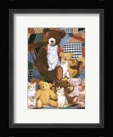 Teddy's And Friends Fine Art Print