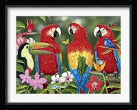 Tropical Friends Fine Art Print