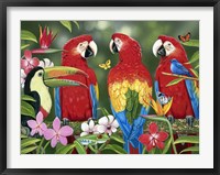 Tropical Friends Fine Art Print