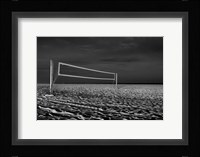 Night Volley Framed Print