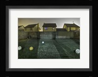 Five Footballs Fine Art Print