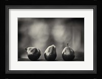 Three Red Pears on the Precipice Fine Art Print