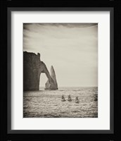 Four Blue Sails Fine Art Print