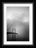 Golden Gate and Birds Fine Art Print