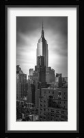 Empire State vertical Framed Print