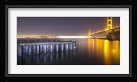 Golden Gate Pier and Stars Fine Art Print
