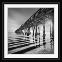 Pier and Shadows Fine Art Print