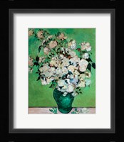 A Vase of Roses, 1890 Fine Art Print