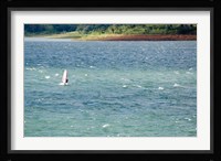 Wind surfer in a lake, Arenal Lake, Guanacaste, Costa Rica Fine Art Print