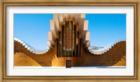 Bodegas Ysios winery building, La Rioja, Spain Fine Art Print