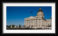 Facade of Utah State Capitol Building, Salt Lake City, Utah Fine Art Print