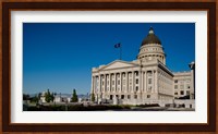 Facade of Utah State Capitol Building, Salt Lake City, Utah Fine Art Print