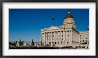 Facade of Utah State Capitol Building, Salt Lake City, Utah Fine Art Print