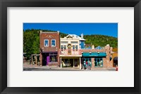 Buildings along Main Street, Park City, Utah Fine Art Print