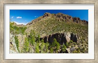 Panorama of Dome Wilderness, San Miguel Mountains, Santa Fe National Forest, New Mexico, USA Fine Art Print